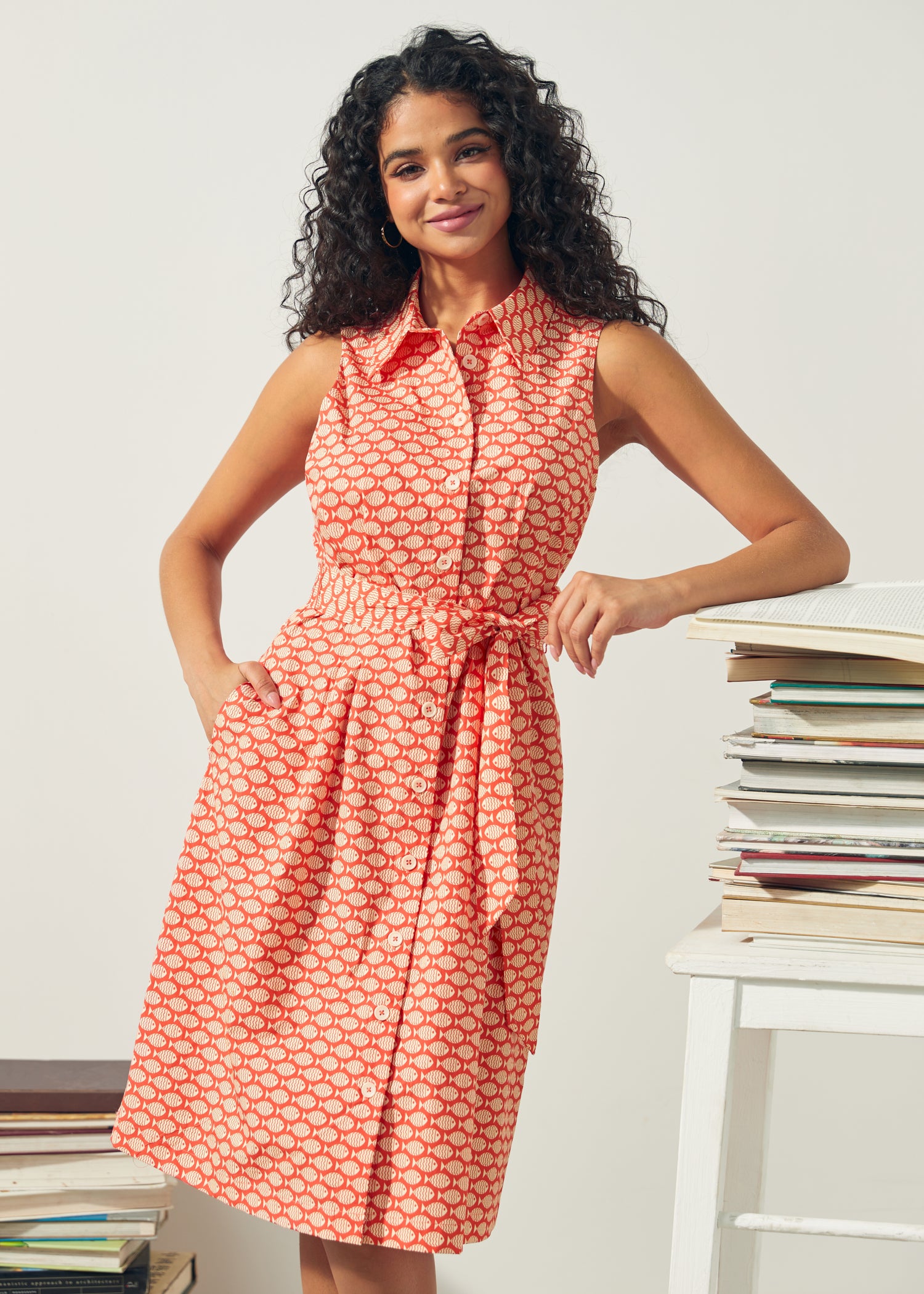 Can't Slow My Roll Shirt Dress (Final Sale)