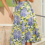 Golden Hour Gal Midi Skirt (Final Sale)