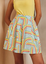Rags to Riches Pleated Skirt