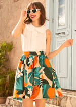 Charmed I'm Sure Bow Dirndl Skirt