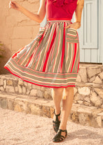 Mixed Signals Dirndl Skirt