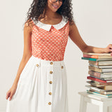The Class Act Collar Top (Final Sale)