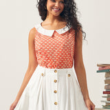The Class Act Collar Top (Final Sale)