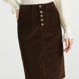 Buttoned Up & Brilliant Skirt