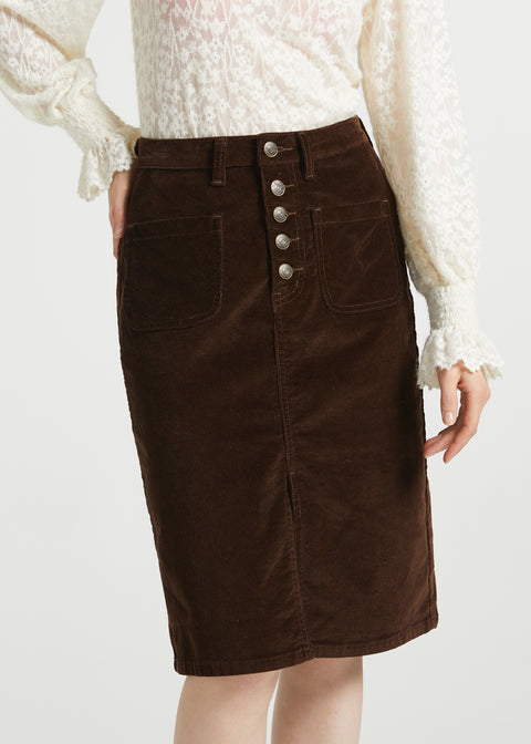 Buttoned Up & Brilliant Skirt