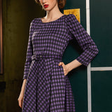 Check, Please! Fit & Flare Dress (Final Sale)