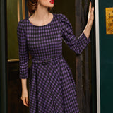 Check, Please! Fit & Flare Dress (Final Sale)