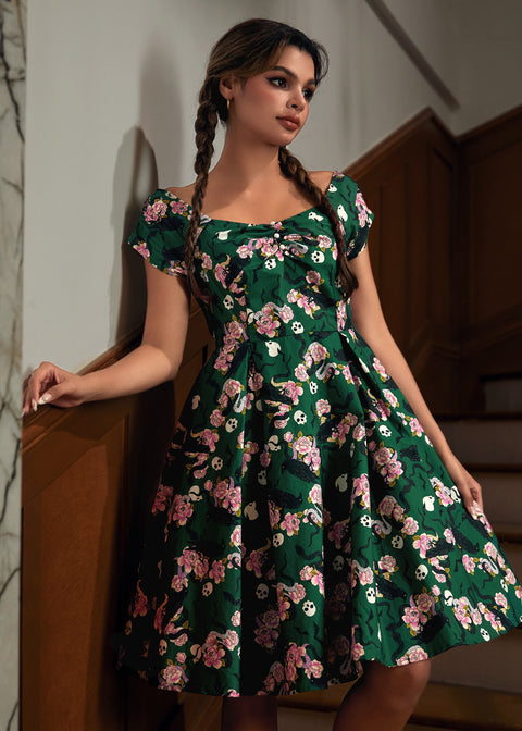 Raven About You Fit & Flare Dress