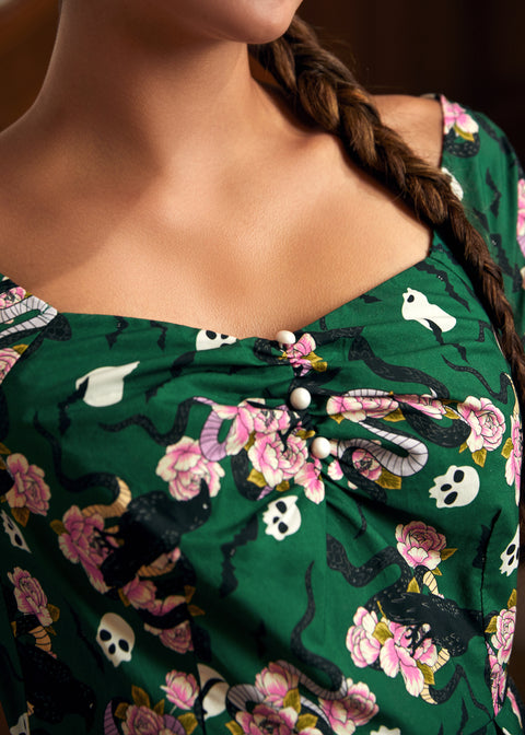 Raven About You Fit & Flare Dress