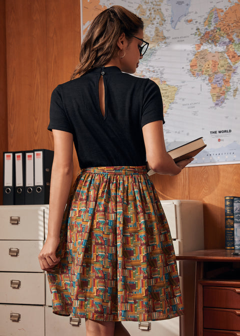 A Flair for Knowledge Dress