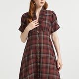 Ivy League Charm Fit & Flare Dress