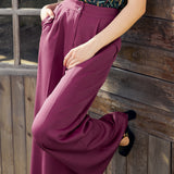 Lazy Afternoon Wide Leg Pants (Final Sale)