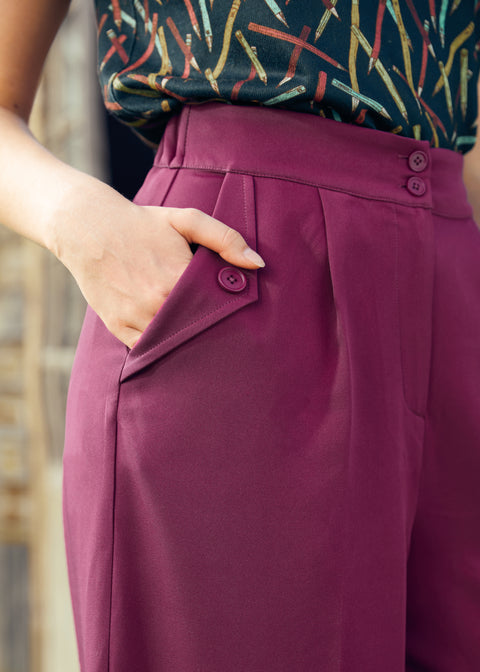Lazy Afternoon Wide Leg Pants
