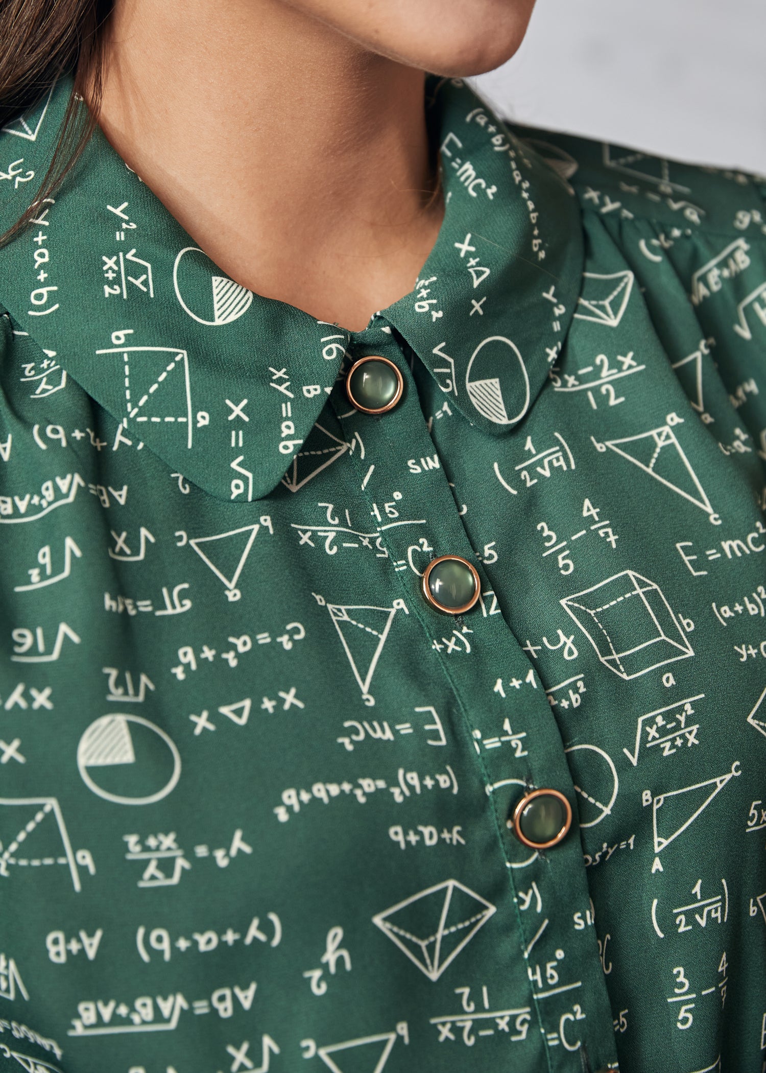 The Peplum Scholar Blouse (Final Sale)
