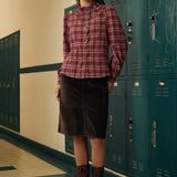 Check the Frills Blouse