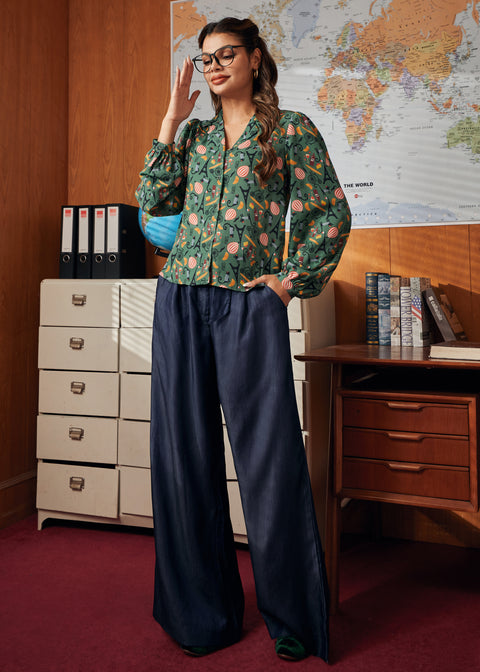Call It a Classic Camp Collar Shirt