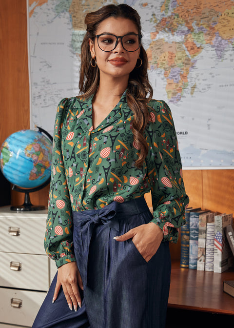 Call It a Classic Camp Collar Shirt