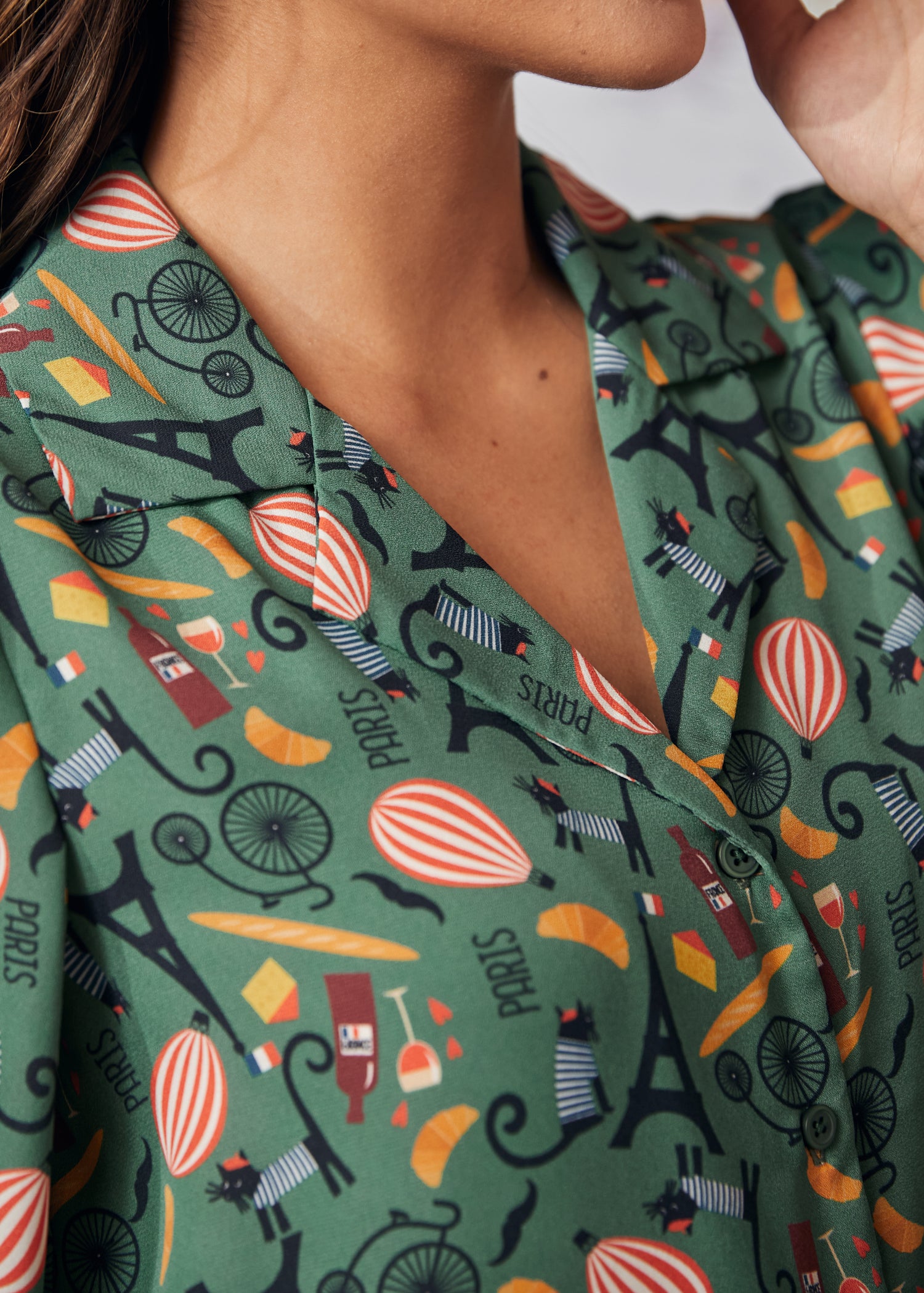 Call It a Classic Camp Collar Long Sleeve Shirt
