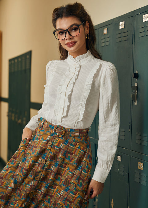 High Frill Blouse