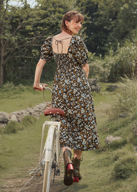 Garden Stroll Fit & Flare Dress