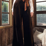 Cider, Spice & Everything Nice Wide Leg Velvet Pants