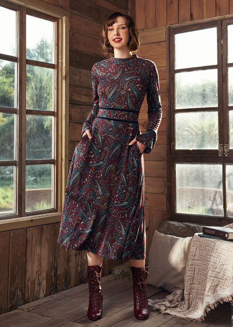 Garden Party Tapestry Midi Dress ModCloth Garden Party Tapestry Midi Dress ModCloth