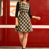 Checkmate Charm Jumper Dress