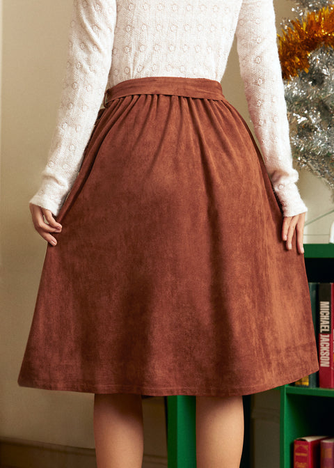 Fireside Keepsake A-Line Skirt
