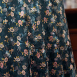 Golden Whispers Velvet Maxi Skirt (Final Sale)