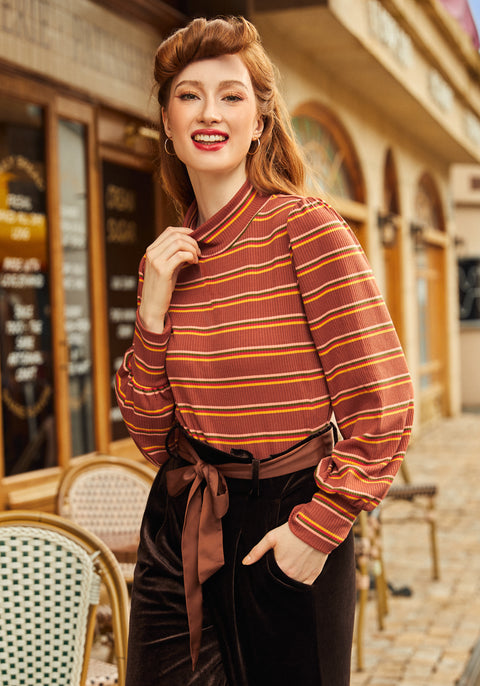 Sweetly Stated Turtleneck Top