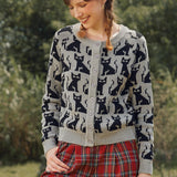Notes of Nostalgia Crewneck Cardigan