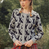 Notes of Nostalgia Crewneck Cardigan
