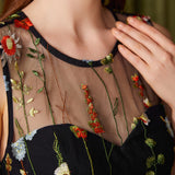 Mystique Mirage Fit & Flare Maxi Dress