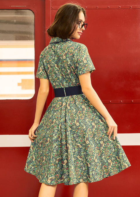 Rustic Elegance Casual Dress