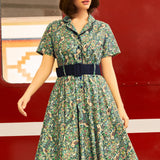 Rustic Elegance Casual Dress