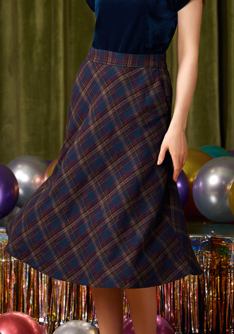 Golden Hour Gal Midi Skirt