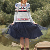Time Capsule Tulle Midi Skirt