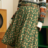 Woodland Mischief Midi Skirt