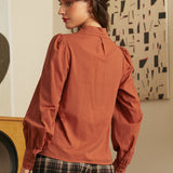 Petal Picnic Long Sleeve Blouse