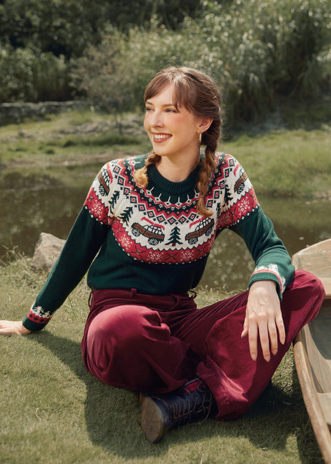 Golden Days Raglan Sweater