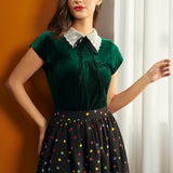 Vintage Velvet Reverie Top