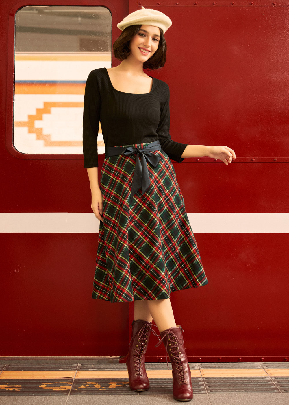 Home for the Holidays Skirt – ModCloth