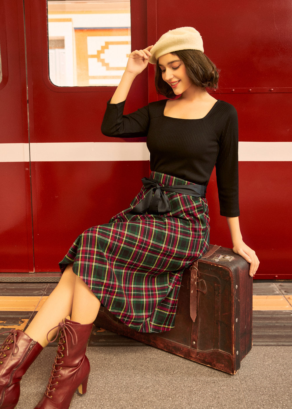 Home for the Holidays Skirt – ModCloth
