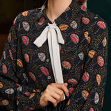 Enchanted Evening Collared Blouse