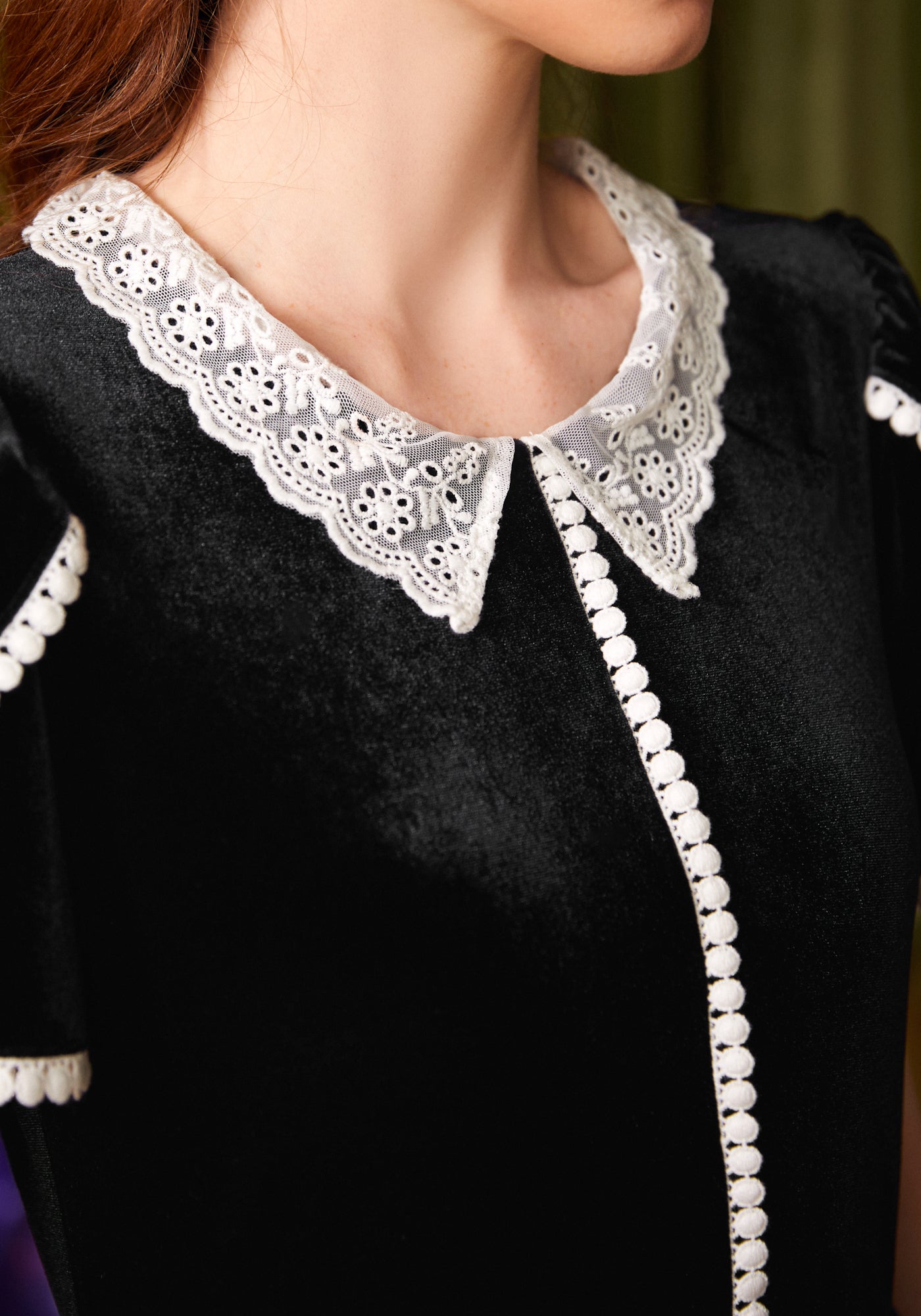 Victorian Whisper Lace Collar Dress – ModCloth