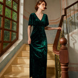The Velvet Enchantment Gown