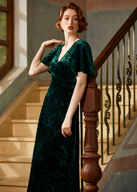 The Velvet Enchantment Gown