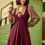 The Campus Cutie Jumper Dress
