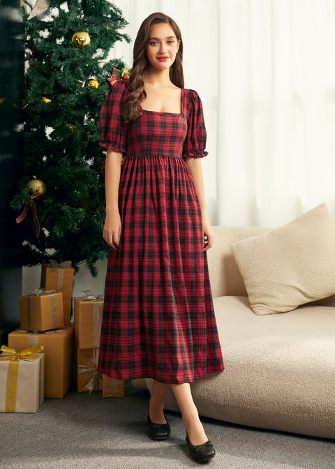 Daydream Midi Fit & Flare Dress