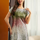 Shimmer Shift Sequin Dress (Final Sale)